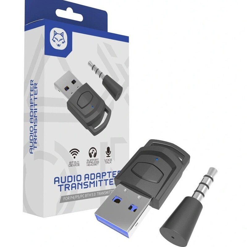 [Direct Supply from the Manufacturer] Ps5/Ps4/Pc Bluetooth Audio Transmitter Ps5 Wireless Headphone Receiver