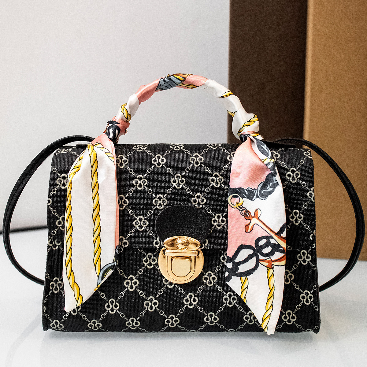 Dafa Ladies Bags 2025 bolsos de impresión simple bolsos de hombro casuales versátiles coreanos bolsos de lona image 8