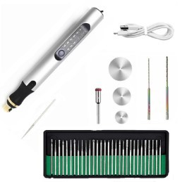 Máquina de grabado pequeña de mano de alta velocidad mini máquina de pulir eléctrica Jade carpintería máquina de grabado máquina de corte perforación taladro eléctrico