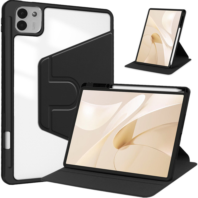 Huawei Honor MagicPad3 保護ケース 13.3 アクリル回転ペンスロットホルダーフルパッケージ落下防止に適しています。|undefined