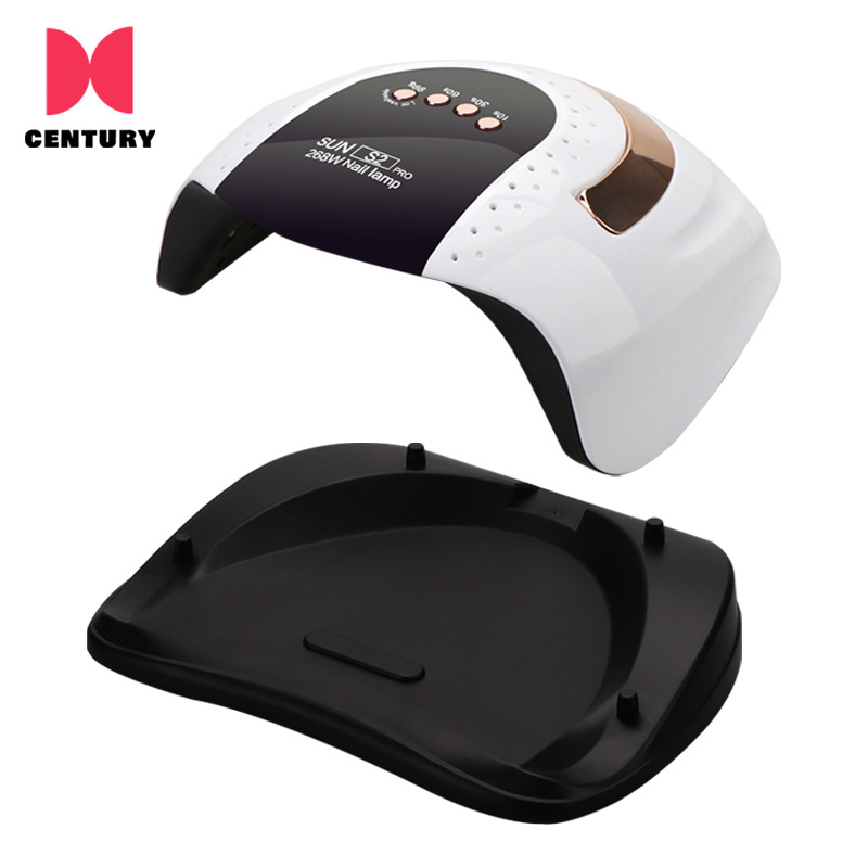 Lámpara de uñas SUNS2PRO57 de alta potencia, lámpara de fototerapia tipo mango, lámpara UV LED para curar uñas, secador de uñas