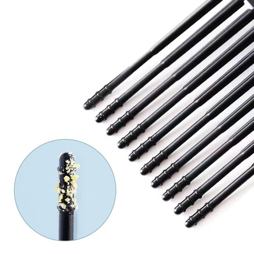 Adhesive Ear Scoop Self-Adhesive Ear Cleaning Tool Ear Picks Nasal Cotton Swabs Ear Scoop Sticky Earwax Set