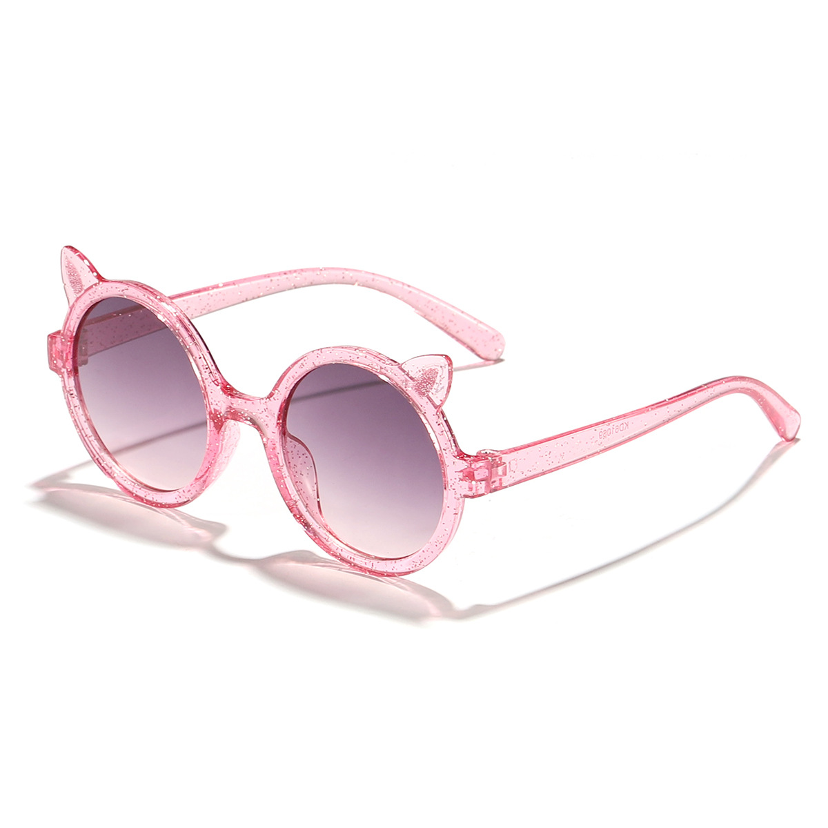 Nuevas gafas de sol para orejas de gato con montura redonda para niños