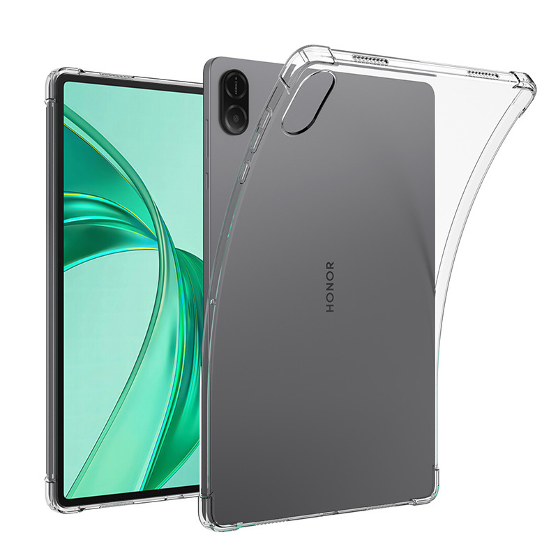 适用荣耀honor x8a保护套 四角气囊防摔透明 X9 11 tpu软壳 2024
