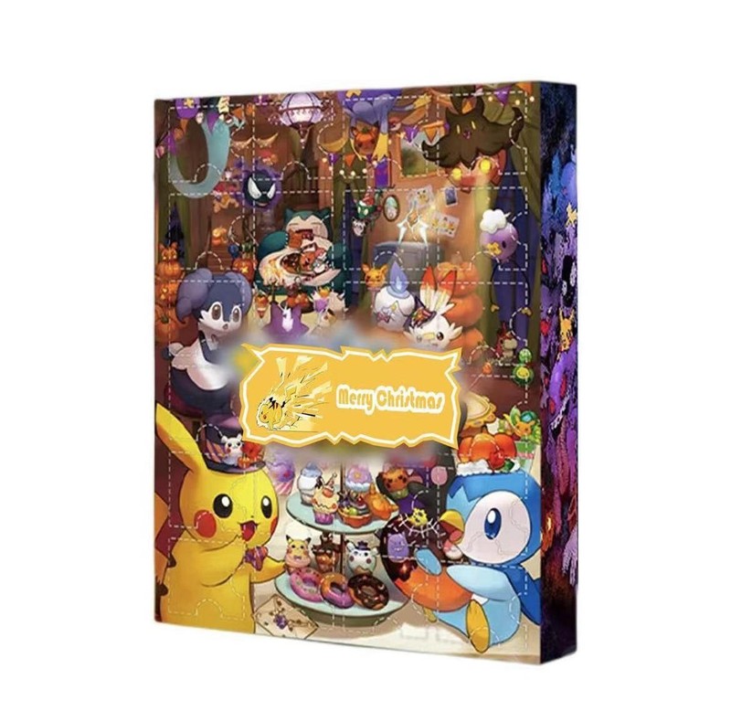 ネットで話題の盲盒クリスマスアドベントカレンダー ポケモン クリスマス盲盒 24個入り|undefined