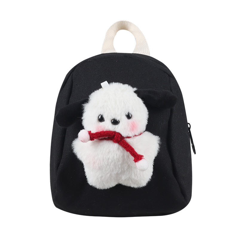 Nuevo kindergarten niños mochila dibujos animados lindo niños y niñas muñeca pequeña mochila bebé mochila de lona