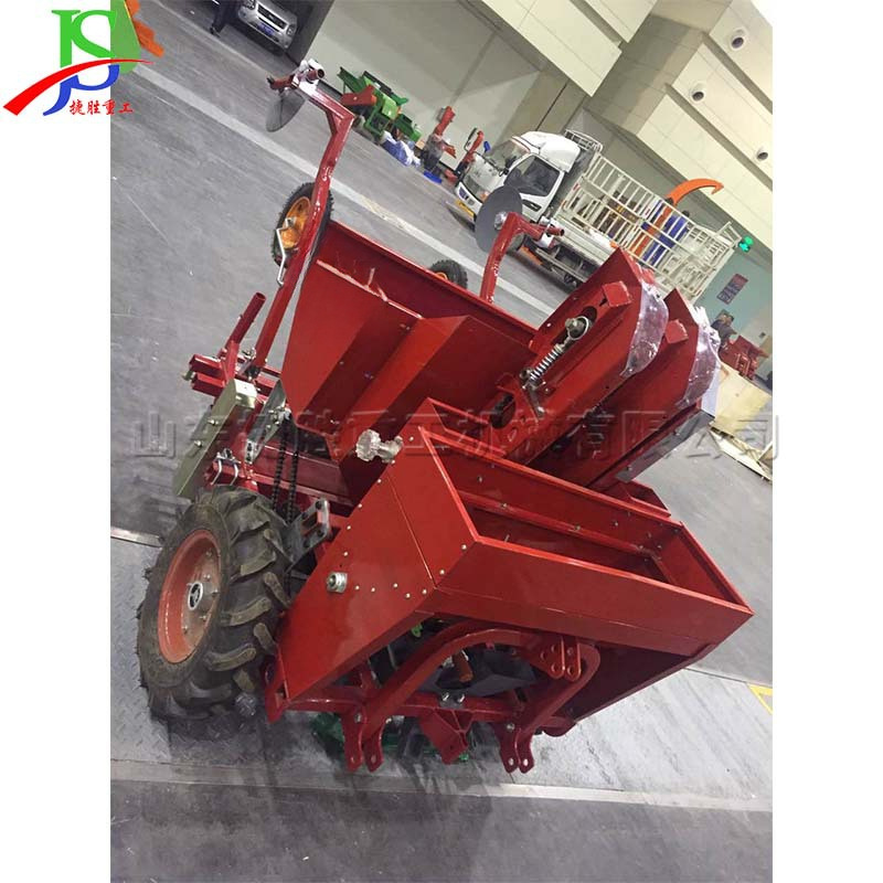 Máquina de siembra de papas Plantación y fertilización de película de papa Máquina todo en uno Tipo de asiento Cosechadora de papas de doble fila Single Ridge image 4