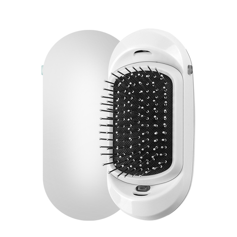 Transfronteriza de segunda generación de iones negativos pelo recto masaje peine plancha de pelo recto peluquería batería seca