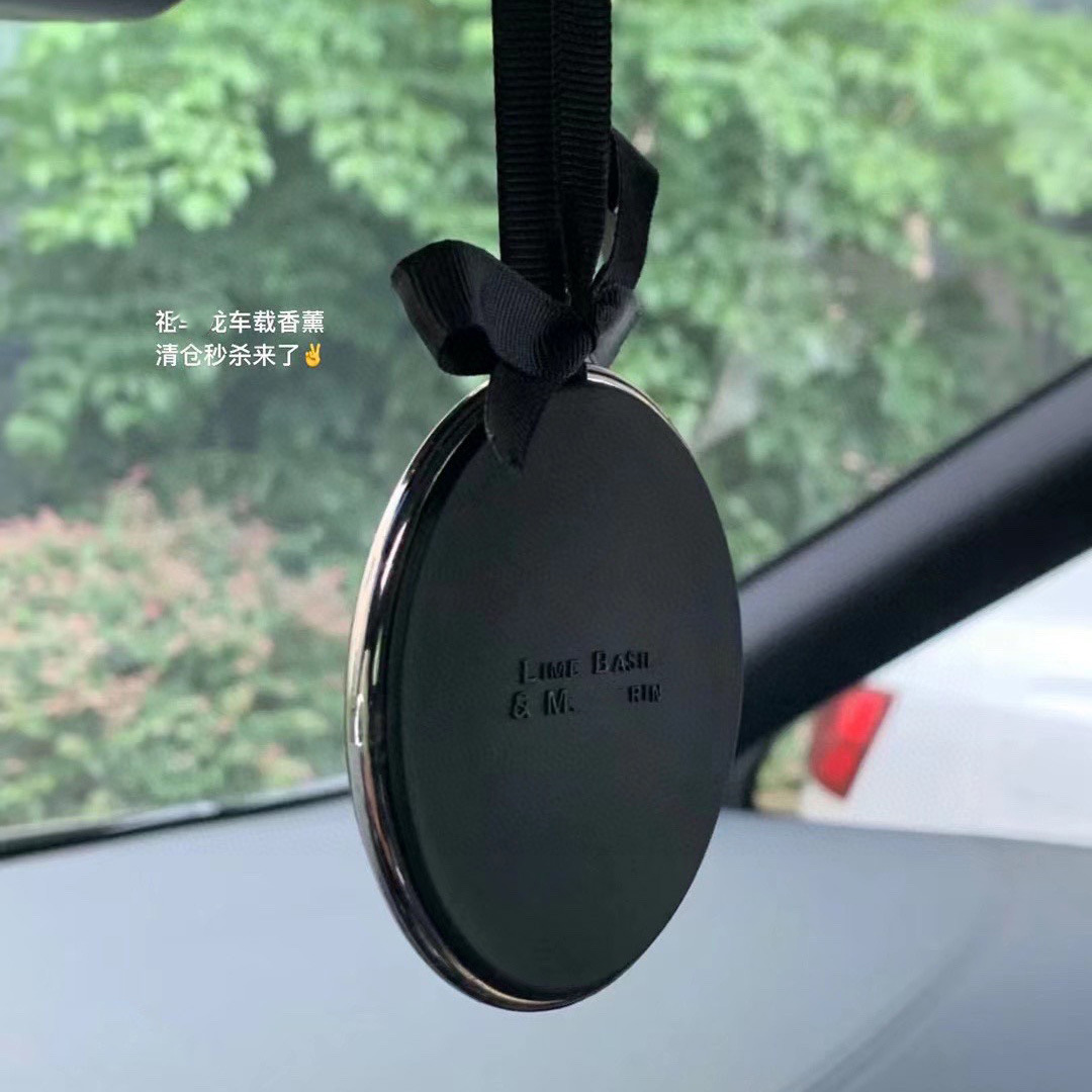 Jo Malone Car Fragrance Gift Set, Air Vent Fragrance Diffuser, Round Car Souvenir, Air Vent Fragrance Hanging Ornament