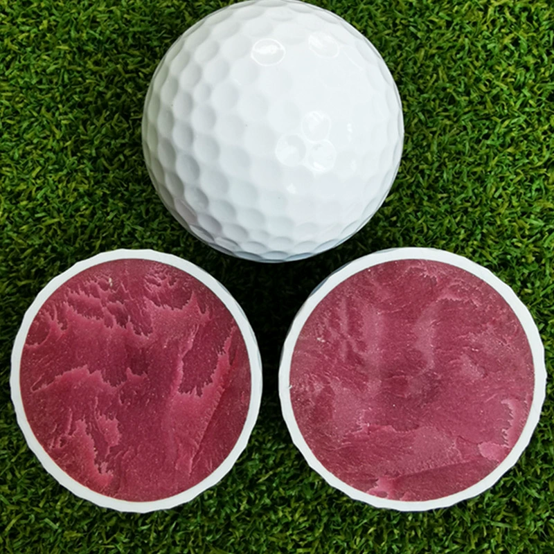 Новый двухслойный белый мяч двухслойный тренировочный мяч Гольф красочный подарочный мяч для печати логотип