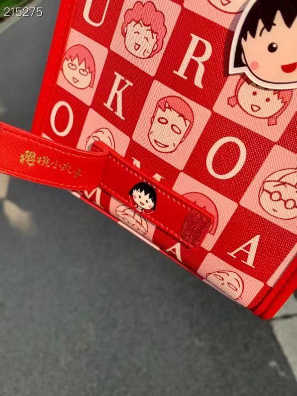2025 新しい夏のランチバッグ小さなボールかわいい漫画の装飾品ハンドバッグピクニックキャンプバケットバッグ|undefined