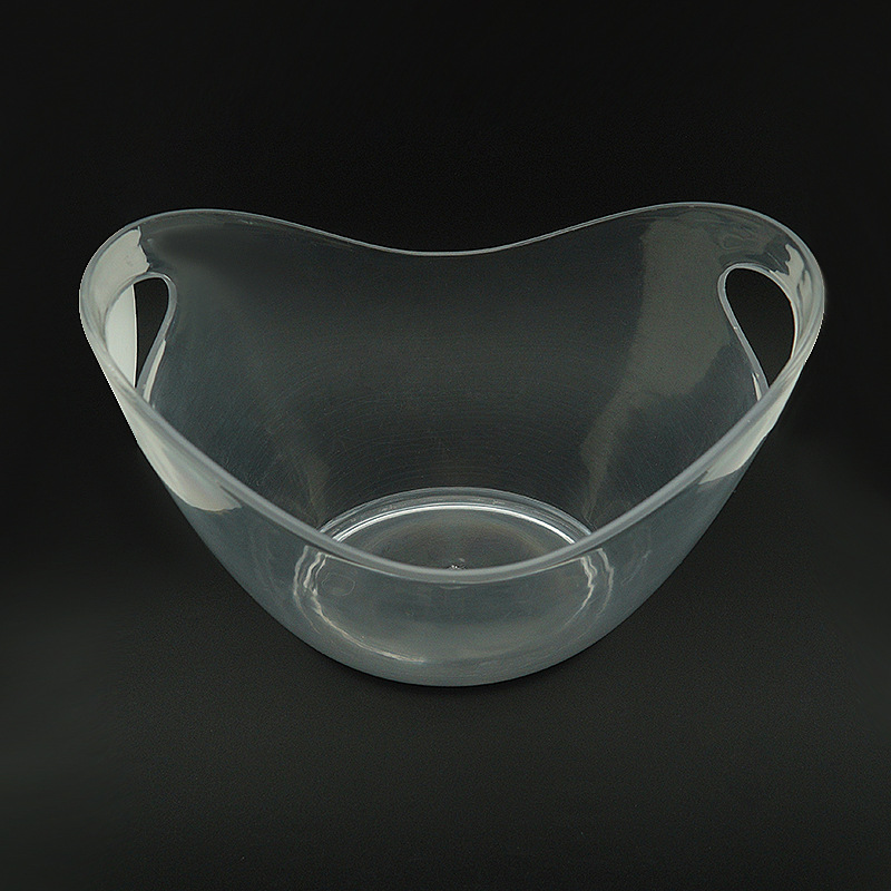 Cubo de hielo de lingote transparente Cubo de cerveza engrosada bar KTV Champagne vino Cubo de vino extranjero cubo de hielo grande de tamaño pequeño