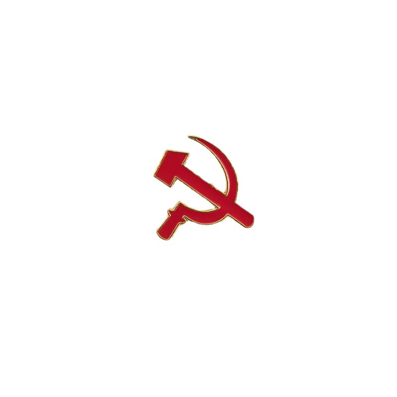 Поясная бабочка-значок в виде ретро серпа-меча Пентагон булавки CCCP бывший советский коммунистический значок ins