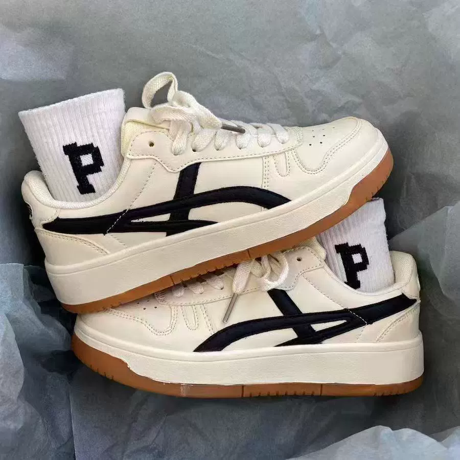 Ретро маленькие белые туфли кремового цвета ins Academy Hong Kong Wind Single Bf Тенденция дышащая немецкая тренировочная обувь спортивная обувь для мужчин и женщин