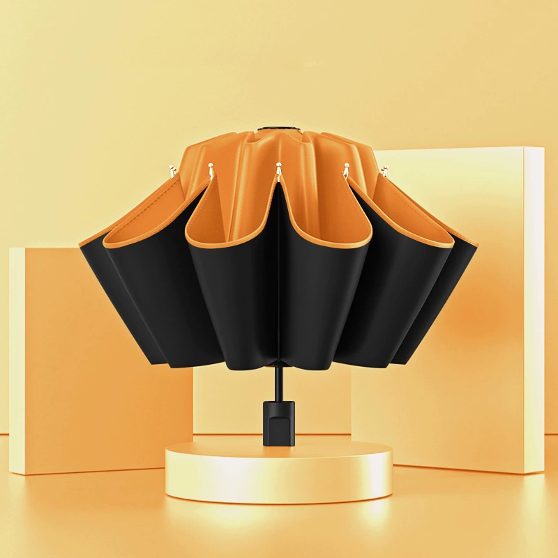 Men's automatic umbrella solar-powered, fully automatic, sun protection