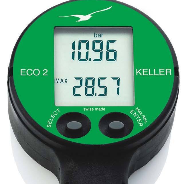 现货供应KELLER经济型数字压力表ECO2 -1...30bar