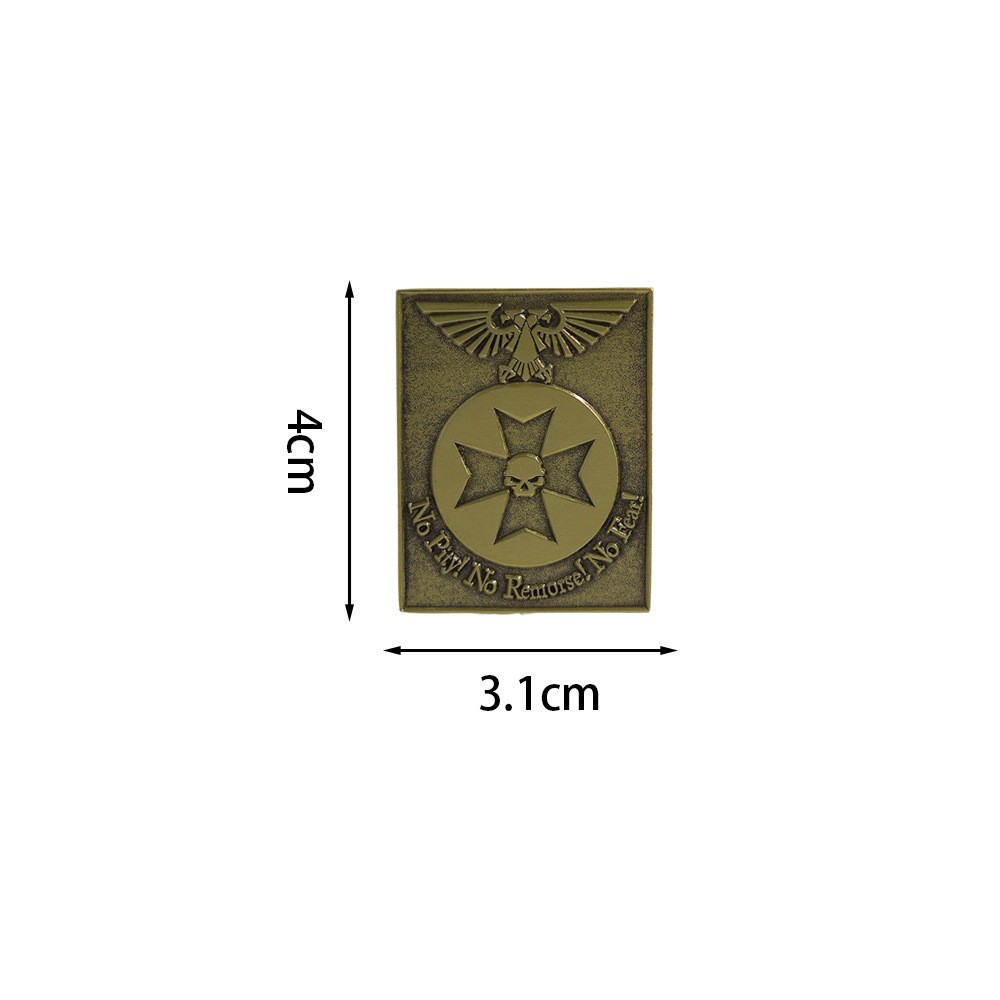 Aliexpress Cross-Border New Warhammer 40K Merchandise Brooch Game Gift Cartoon Metal Badge Clothing Accessories