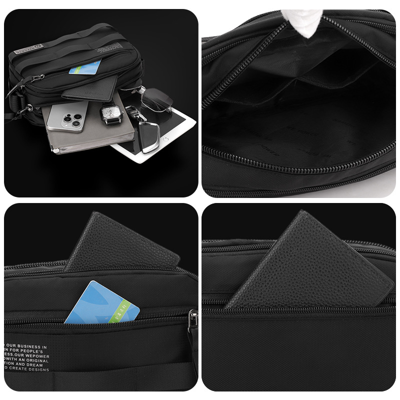 WEPOWER nuevo viaje de negocios mochila de hombro resistente al desgaste para hombres viajes casuales mochila de hombro a prueba de agua