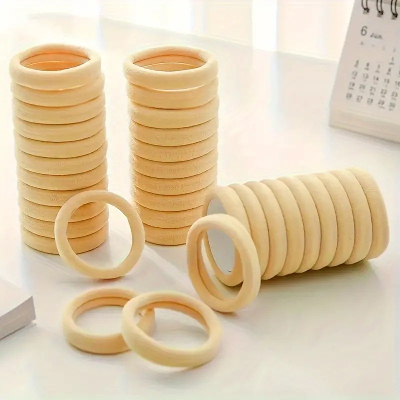 100 Pack Korean Style Simple Colorful Seamless Headline Rope Hair Ring High Elastic Hair Rope Hair Ring Headwear
