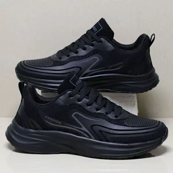 [Ultra-lightweight] Waterproof leather sports shoes, trendy and versatile, with a soft sole, non-slip, casual, durable, and suitable for running, for men, perfect for spring and autumn