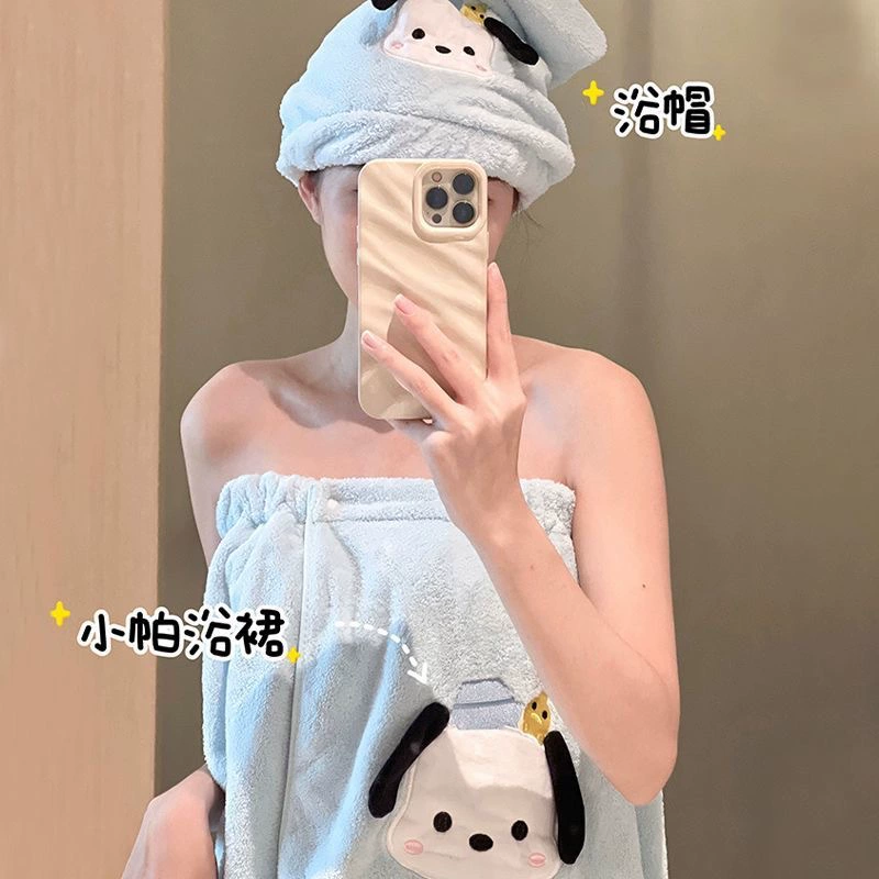 Банное полотенце для собак Pagagar, женщины могут носить Большое банное полотенце, чем хлопковое Впитывающее Коралловое флисовое полотенце, банное полотенце, банное полотенце