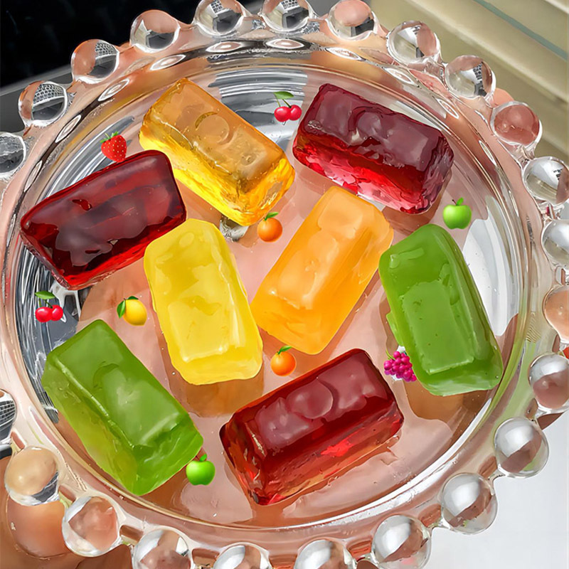 Indonesian Imported FOX'S Crystal Sugar Assorted Fruit Hard Candy in Independent Packaging, Multiple Flavors FOX'S Hoo's Juice Candy