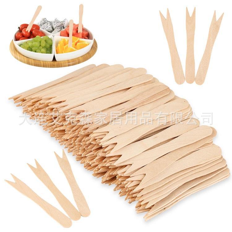 Biodegradable Birch Wood Eco-Friendly Disposable Fruit Skewers, Suitable for Wedding Desserts Biodegradable Birch Wood Eco-Friendly Disposable Fruit Skewers, Suitable for Wedding Desserts