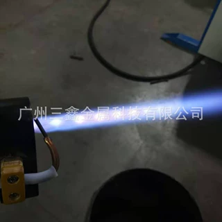 三鑫生产SX-8000燃油超音速火焰马赫光圈清晰可见