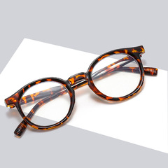 2022年新款復古簡約小框架防藍光眼鏡可配近視鏡框韓版潮女平光鏡