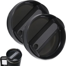 跨境40OZ巨无霸杯折叠吸嘴盖可拆卸翻盖吸管盖车载防漏防污盖撬棒