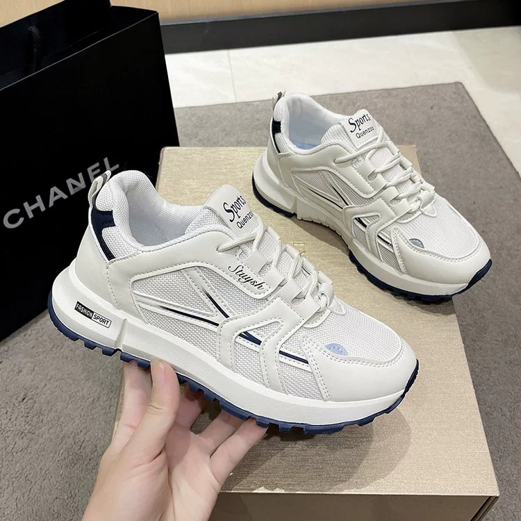 Агамская обувь Женская 2024 Летняя дышащая сетчатая обувь Легкие кроссовки Женская маленькая белая повседневная обувь для бега Женская