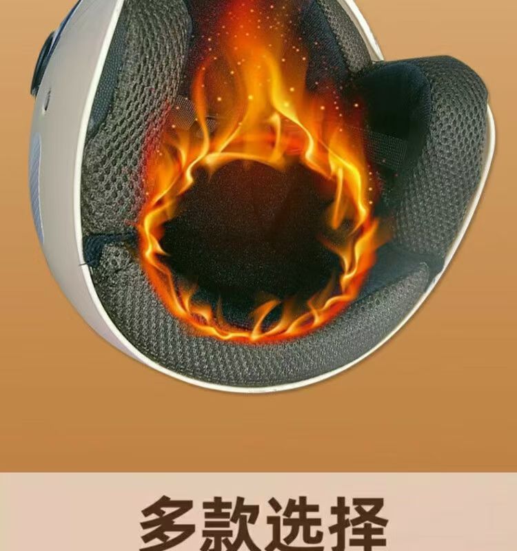 【Cross-Border Trade】Electric Vehicle Helmet for Women, Winter Warm and Cold-Proof, Suitable for All Seasons, Motorcycle Helmet for Men
