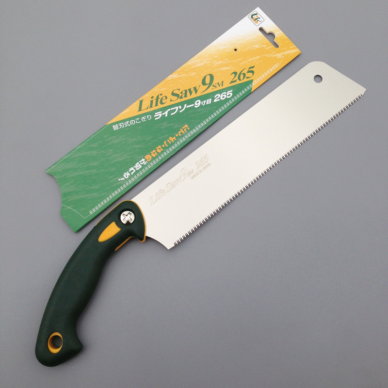 日本冈田锯Z牌标准木工锯子W-265 木工工具家用手锯横切纵切斜切