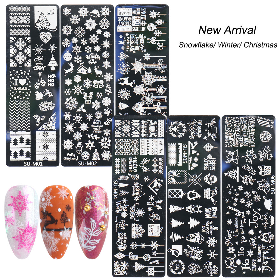 Christmas Fashion Christmas Tree Christmas Socks Snowflake Pet Nail Decoration Accessories 1 Set display picture 2