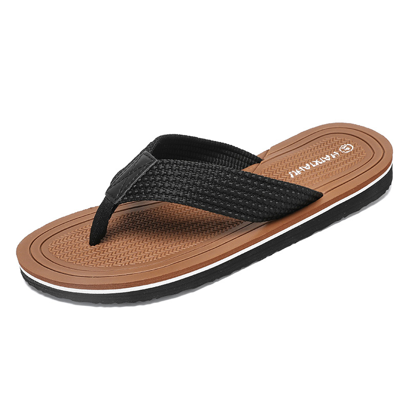2025 verano vietnamita slippery zapatillas de hombre slippery zapatillas de playa transfronterizas zapatillas caseras slippery