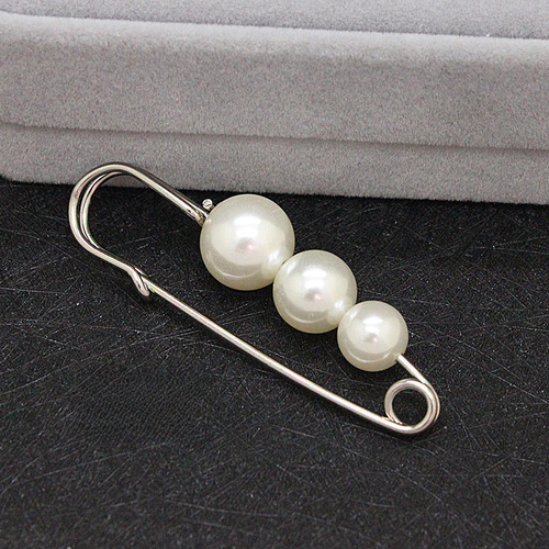 Simple and Fashionable Multiple Specifications Pearl Pins, Simple Scarves, Silk Scarves, Knitwear Buttons, Brooch Accessories, Cardigan Needles and Pins