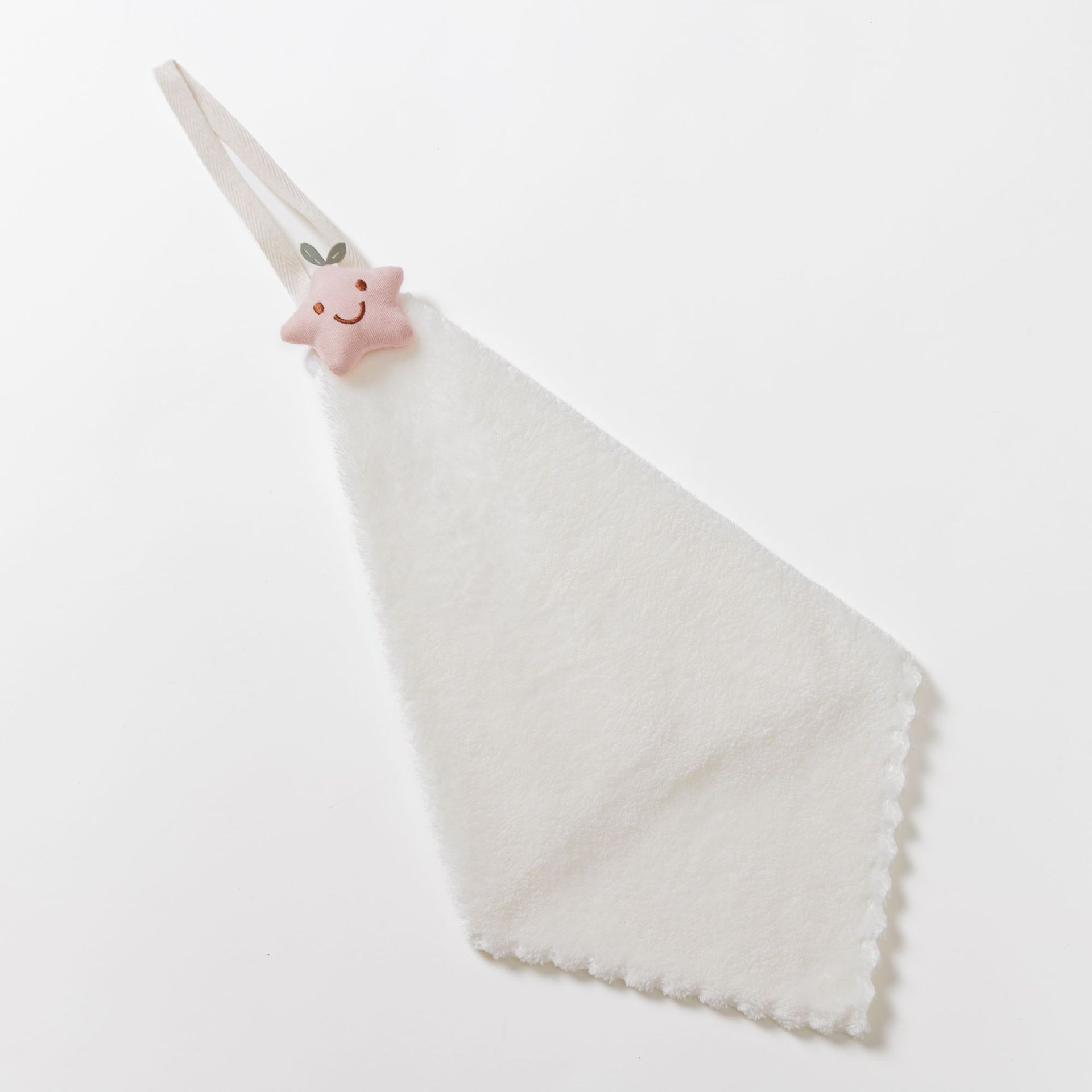 핑크 스타(흰색 사각 스카프)(실사,고화질)