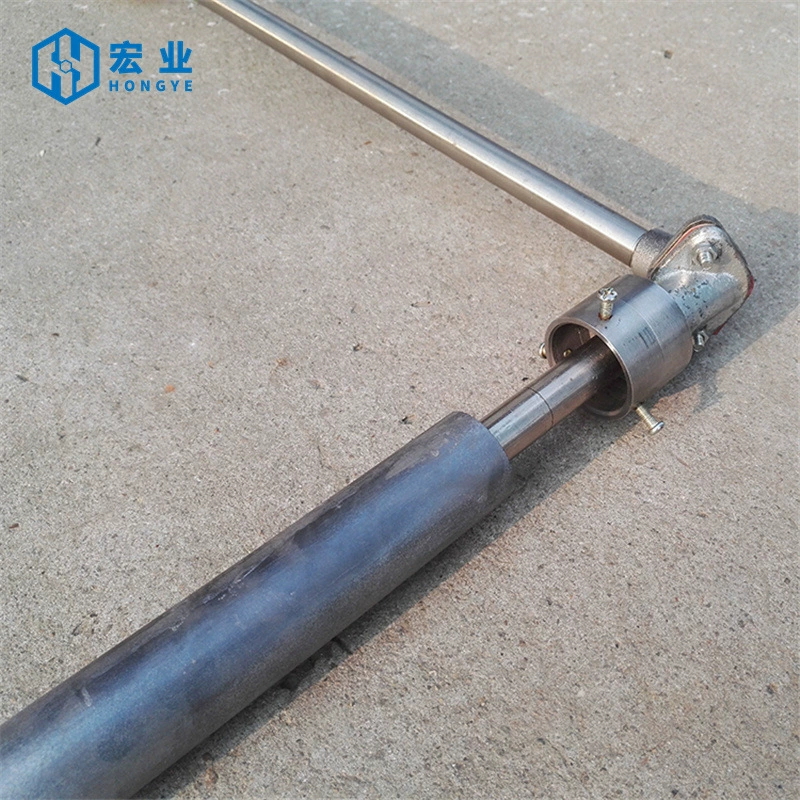 Специальная перекристаллизованная трубка из карбида кремния, защитная трубка термопары из нитрида кремния WRN 520530 для алюминиевой жидкой медной жидкой высокотемпературной печи