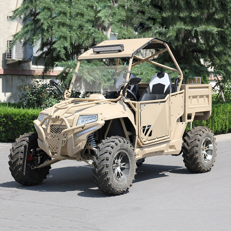 Ventas directas de fábrica 400cc vehículo todoterreno 4X4 vehículo todoterreno vehículo agrícola vehículo ATV adulto UTV con camión de cubo