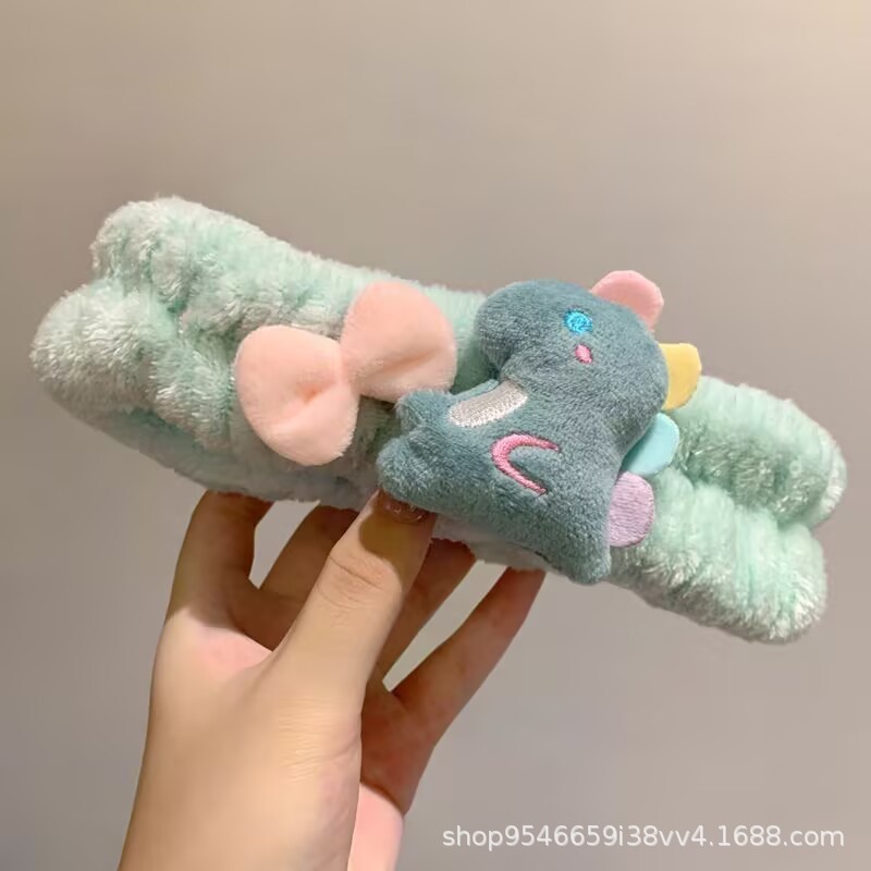 爆款洗脸发带女韩版时尚网红发箍女学生甜美可爱化妆敷面膜束发带|undefined
