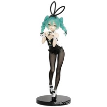 兔女郎黑丝系列 初音未来比心兔女郎动漫二次元可爱摆件礼物手办