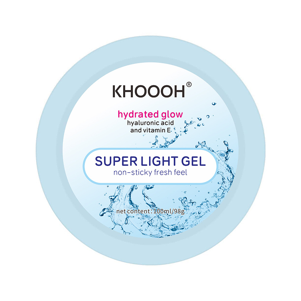 transparent Vitamin E with hyaluronic acid