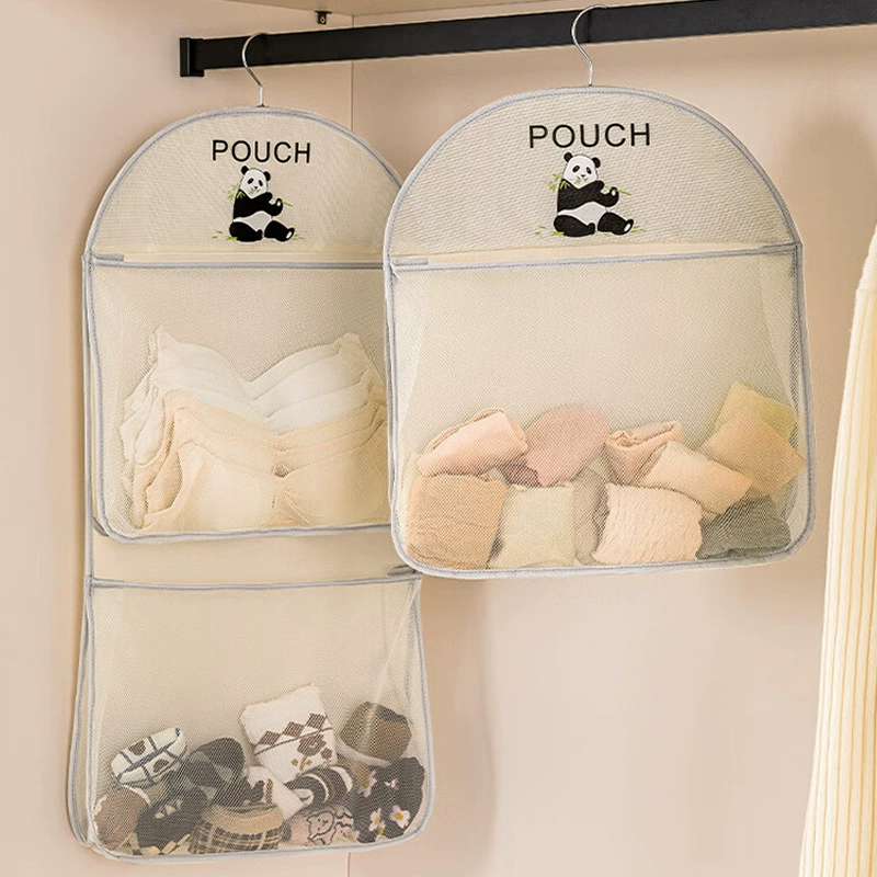 Storage system, hanging organiser, underwear, socks, storage bag