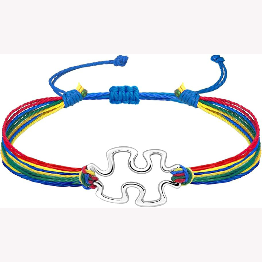 (Cross-border trading), brainteaser, creative bracelet, woven colorful cards, European style
