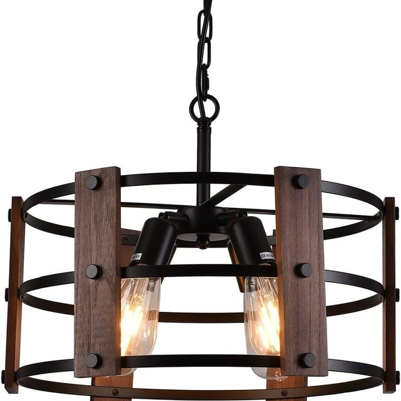 Cross-border Amazon farmhouse chandelier solid wood American style kitchen island restaurant bedroom corridor porch ceiling chandelier Cross-border Amazon farmhouse chandelier solid wood American style kitchen island restaurant bedroom corridor porch ceiling chandelier