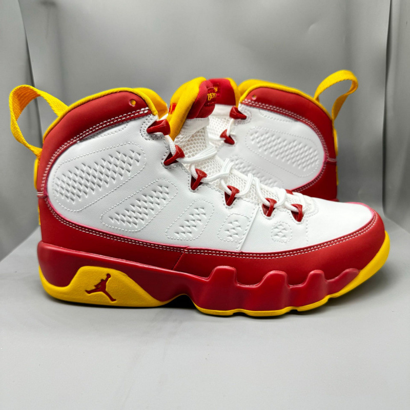 Zapatos Pitian versión alta AJ9 zapatos de baloncesto de alto nivel, zapatos deportivos para hombres, Joe 9 azul universitario, rojo chino, Georgetown