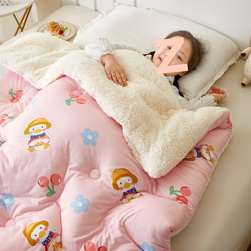 Children's quilt, thickened blanket for autumn and winter, baby's nap blanket for kindergarten, small blanket for newborns, baby blanket