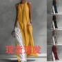 无袖跨境独立口袋连衣裙