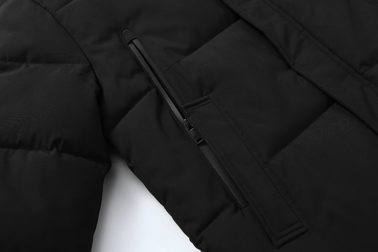 Men's Clothing Thickened long men's Silk cotton jacket winter hat outdoor windproof warm knee length thick men's cotton jacket_voghion.com