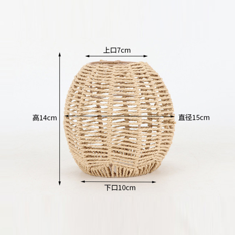 Candelaria de viento artesanal nórdica personalizada hotel residencial lámpara decoración candelabrera estilo japonés retro patio de villa